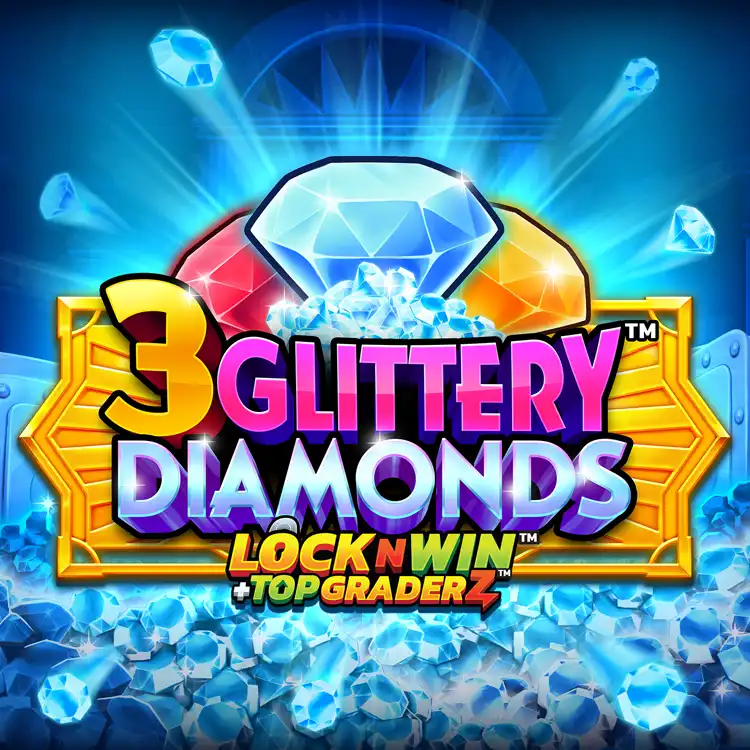3 Glittery Diamonds™