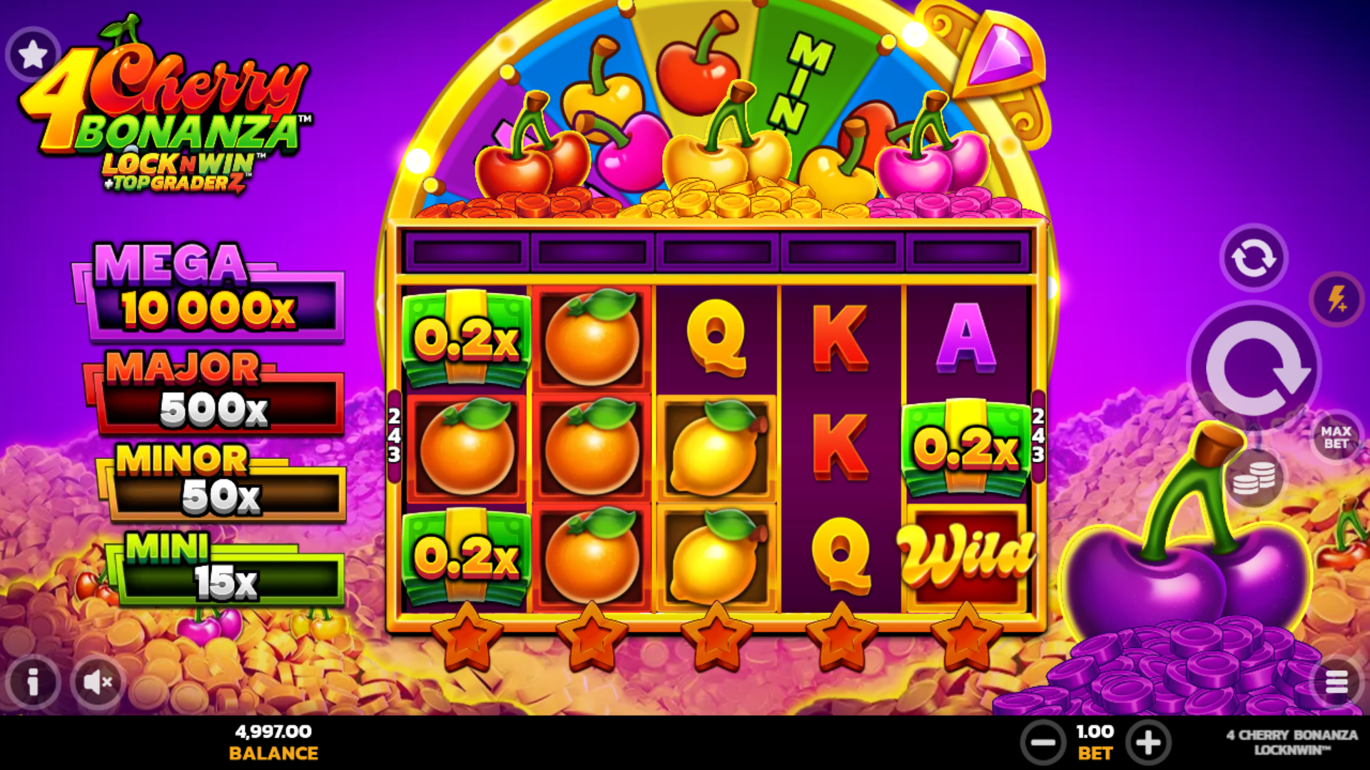 4 Cherry Bonanza™ gameplay