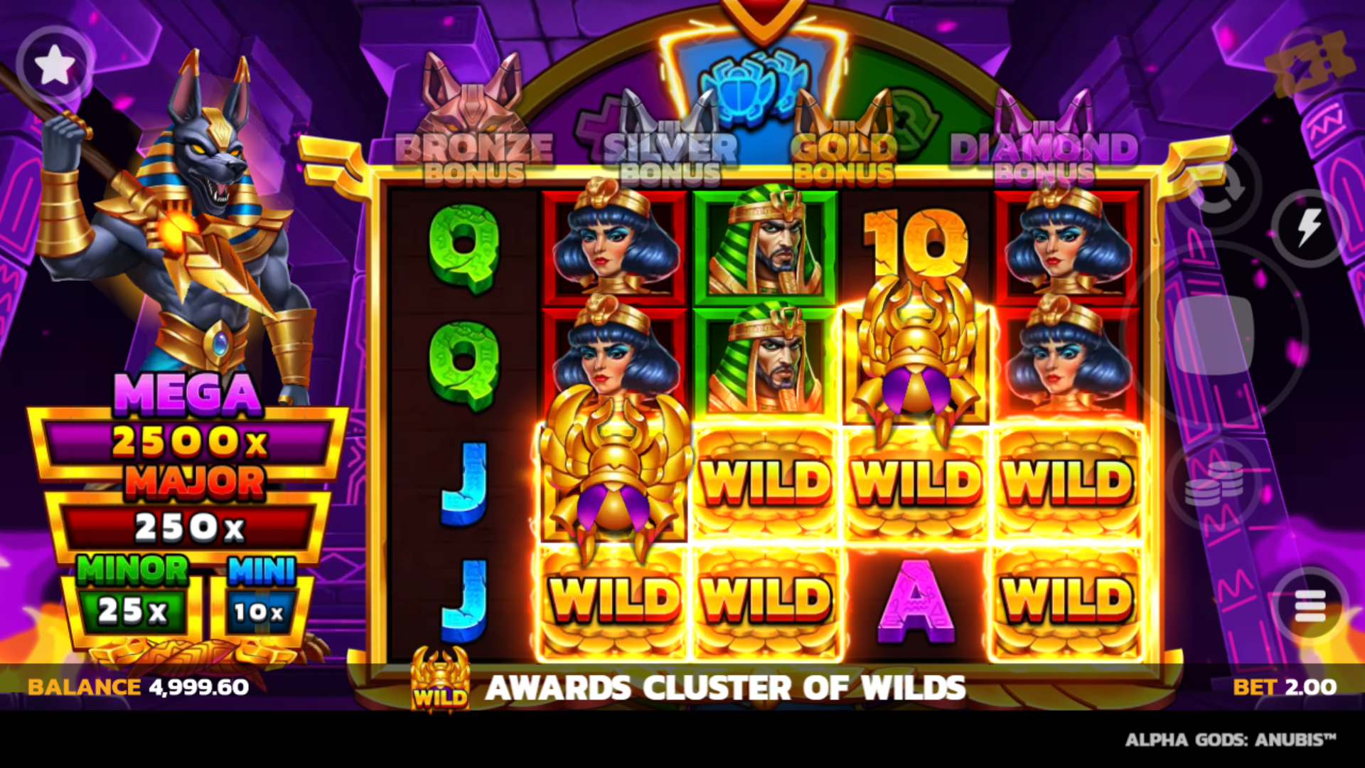 Almighty wild feature