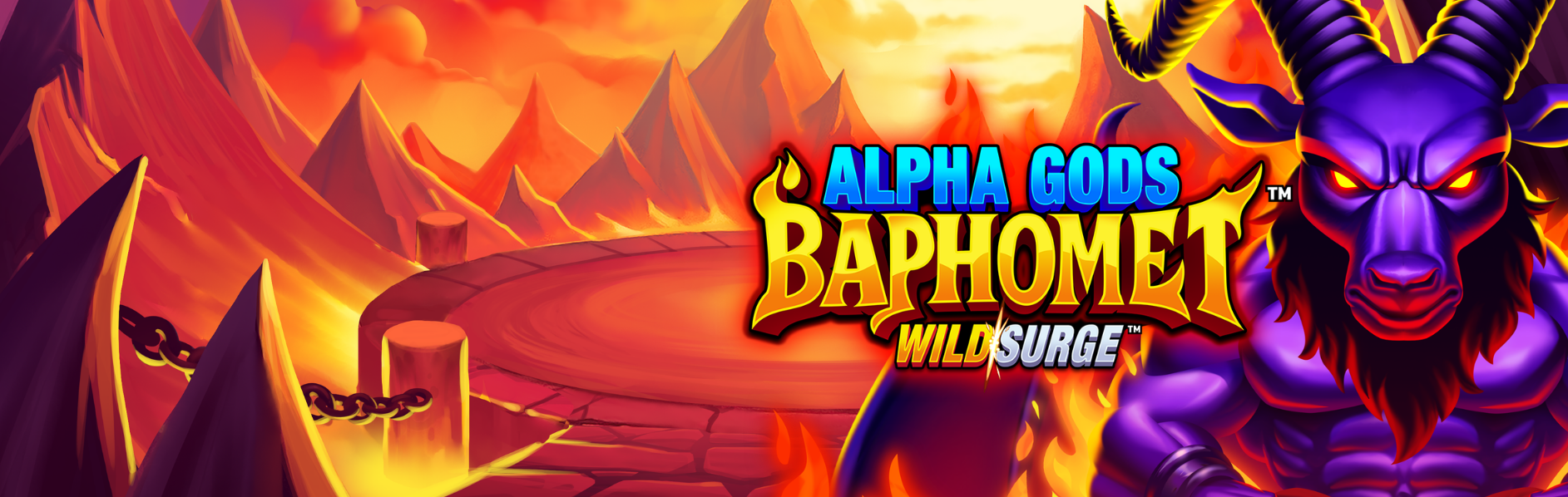 Alpha Gods: Baphomet Wild Surge™