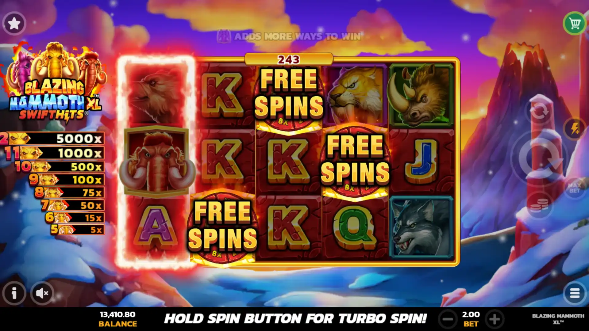 FreeSpins Retrigger