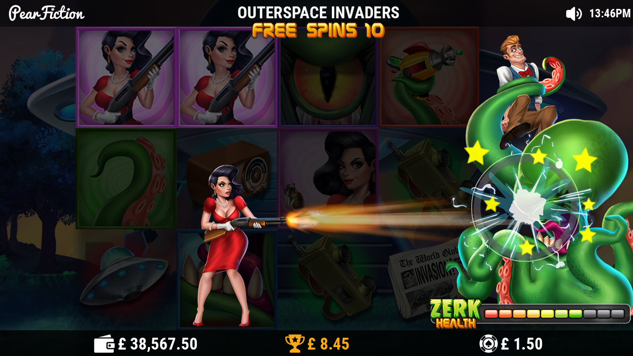 RACHEL’S REVENGE FREE SPINS GAME