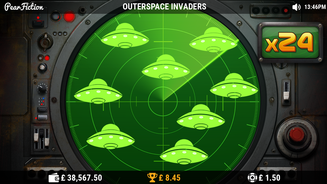 RADAR SHOOTOUT BONUS GAME