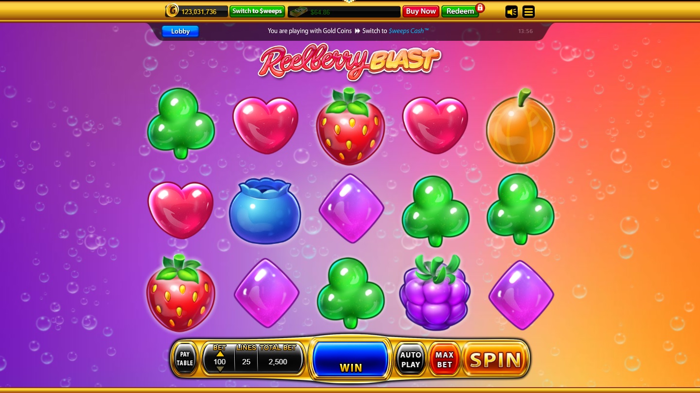 Reelberry Blast gameplay