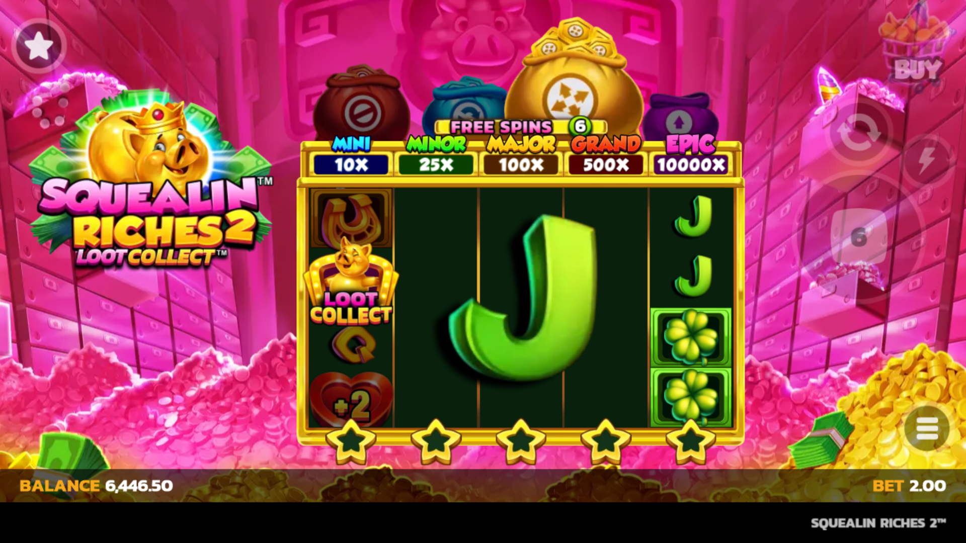 FreeSpins jumbo feature
