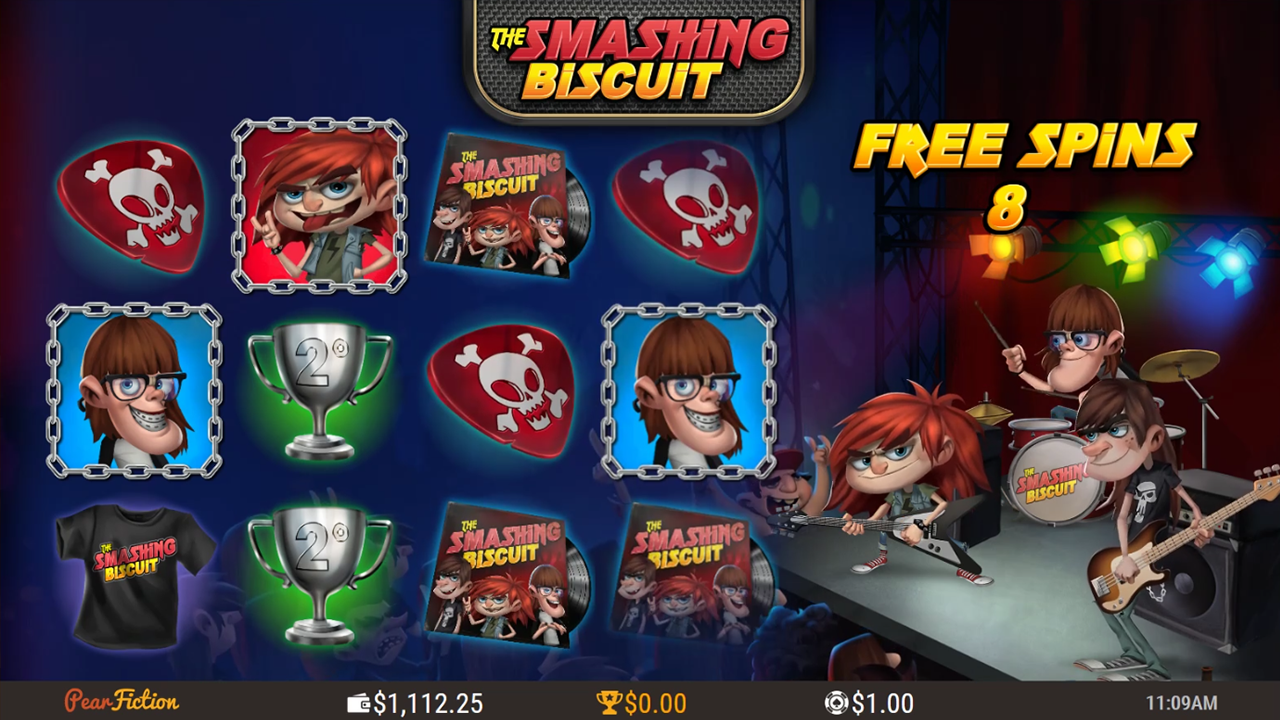 BATTLE OF THE BANDS FREE SPINS GAME