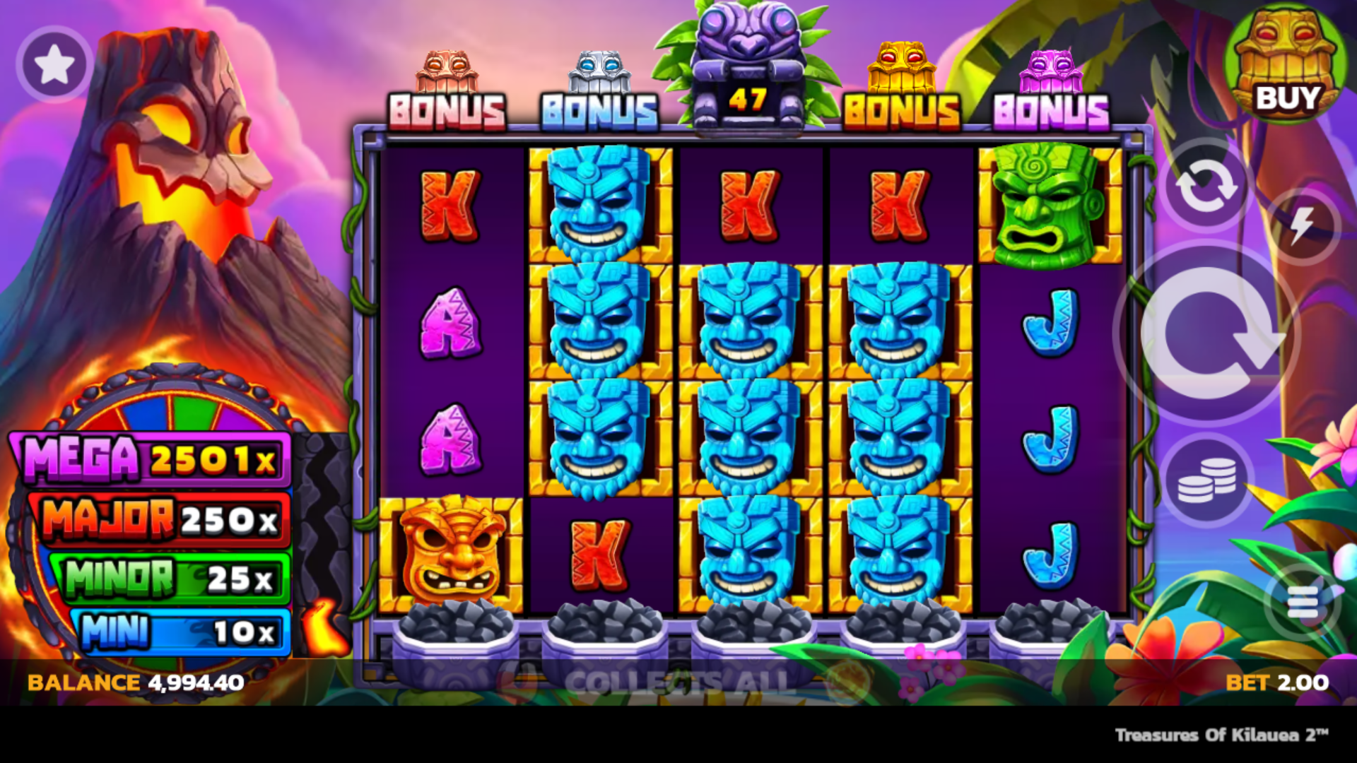 Treasures of Kilauea 2™ gameplay