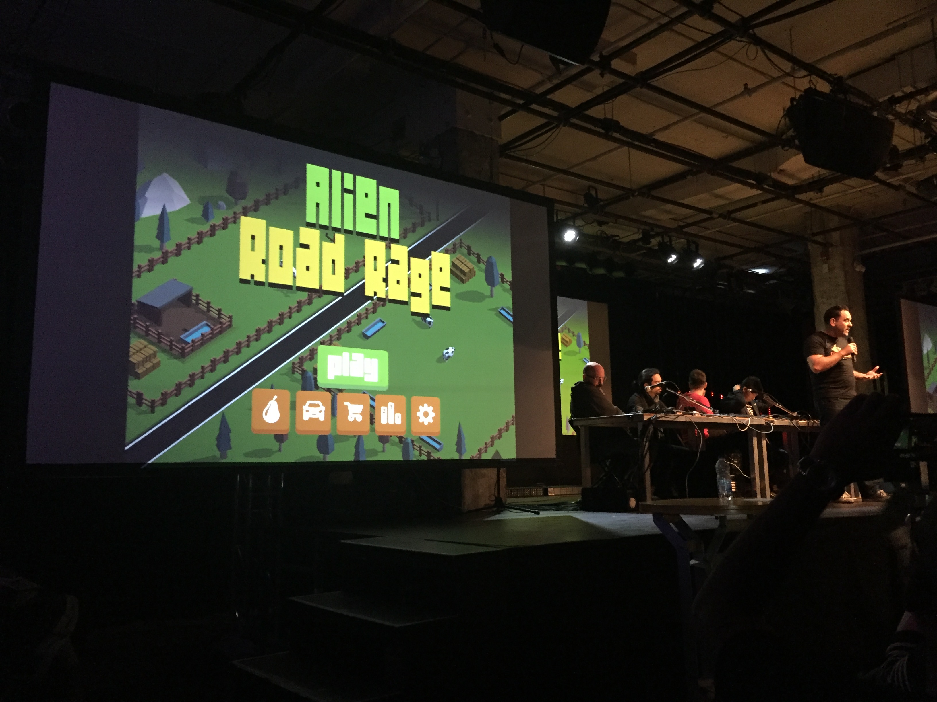 Alien Road Rage at IDGA DemoNight 2016