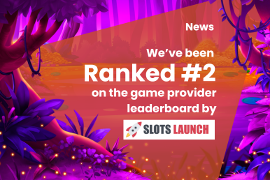 Ranked #2 on Slots Launch game provider leaderboard